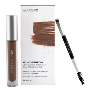 WUNDER2 WunderBrow Brow Gel and Dual Precision Brush Brunette